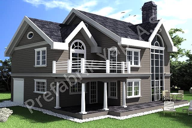 فلل مخططة بالطراز الأمريكي