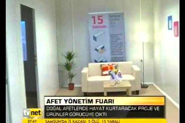 Afet Yönetim Fuarı TVNET Haberi