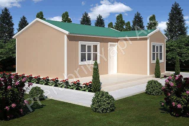 Avanos 47 m2 Prefabrik Ev