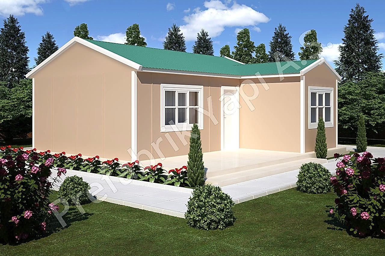 Avanos 47 m2 Prefabrik Ev