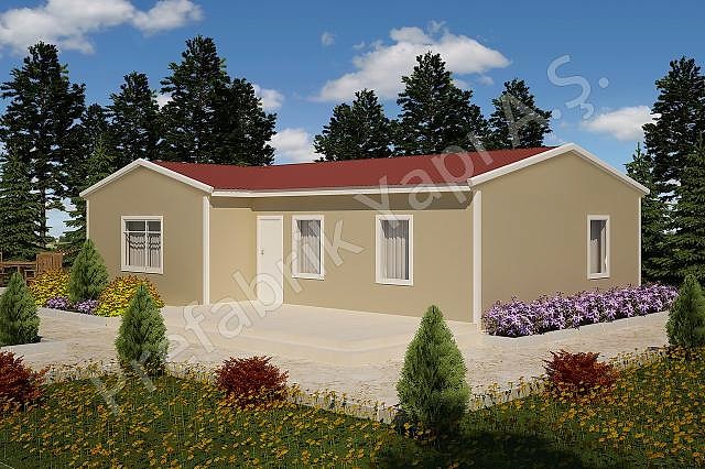 Ayder 88 m2 Prefabrik Ev