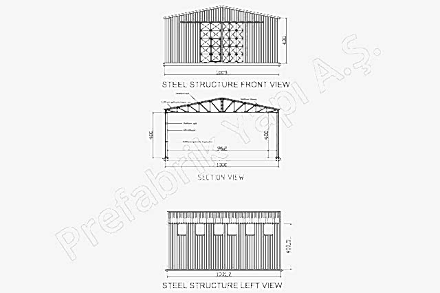 Çelik Yapı 100 m2