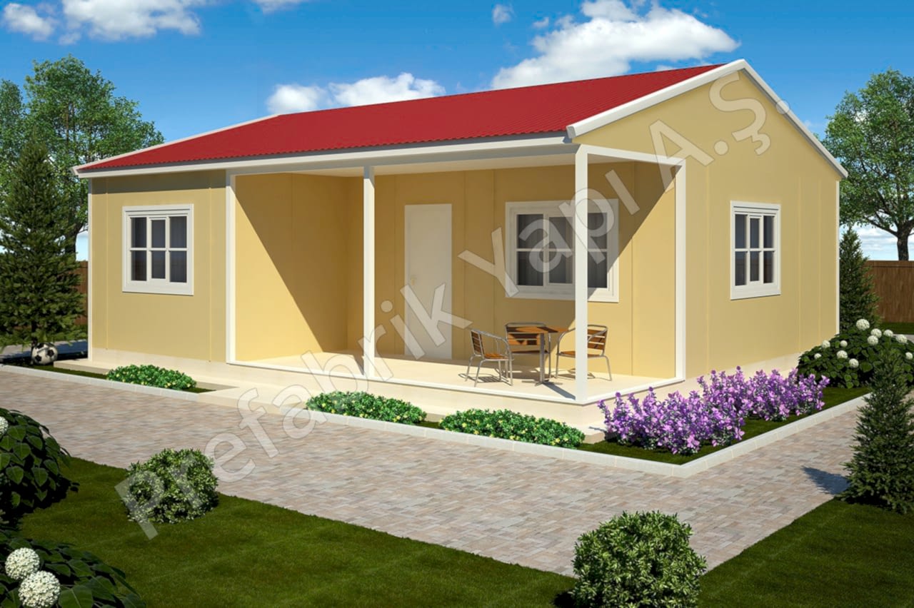 Dalyan 92 m2 Prefabrik Ev