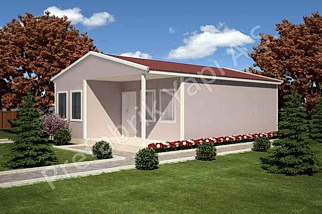 Demre 58 m2 Prefabrik Ev