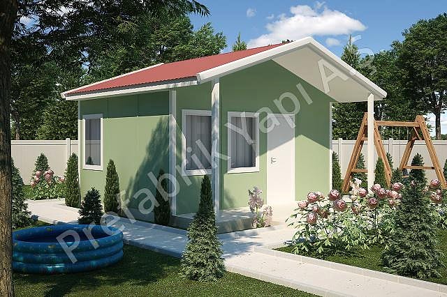 Dicle 27 m2 Prefabrik Ev