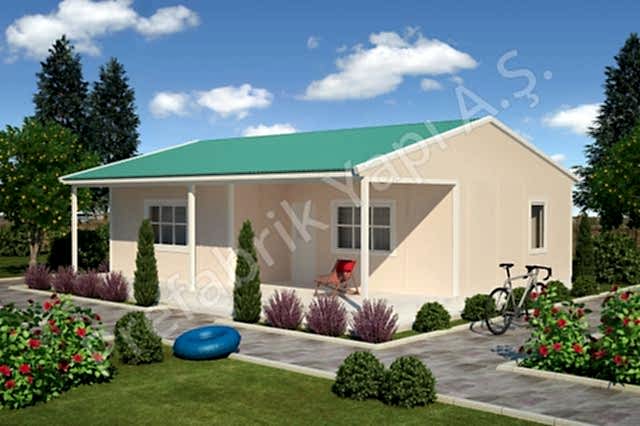 Didim 92 m2 Prefabrik Ev