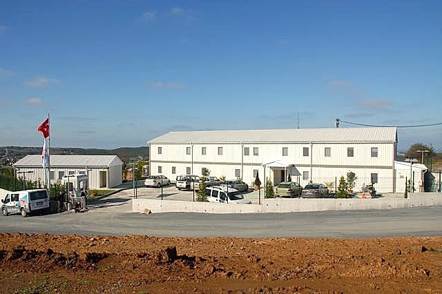 Eczacıbaşı İnşaat Ormanada Projesi Şantiye Binaları