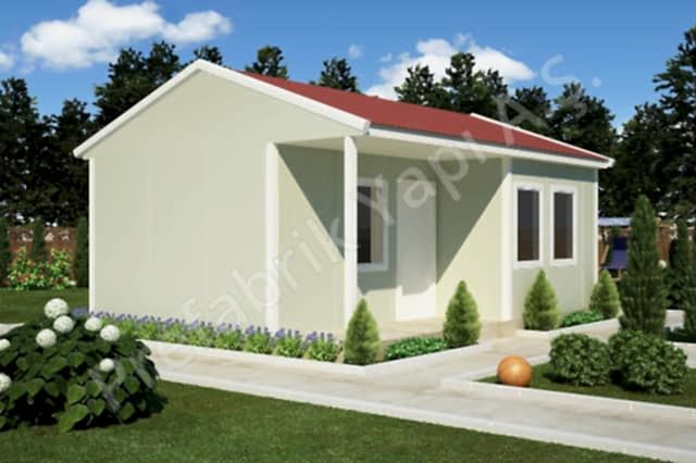 Efes 37 m2 Prefabrik Ev