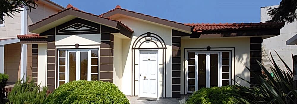 tek katlı prefabrik evler