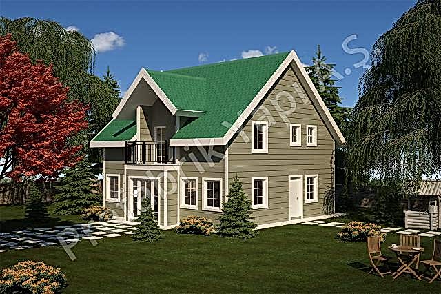 Zigana 128 m2 Prefabrik Ev