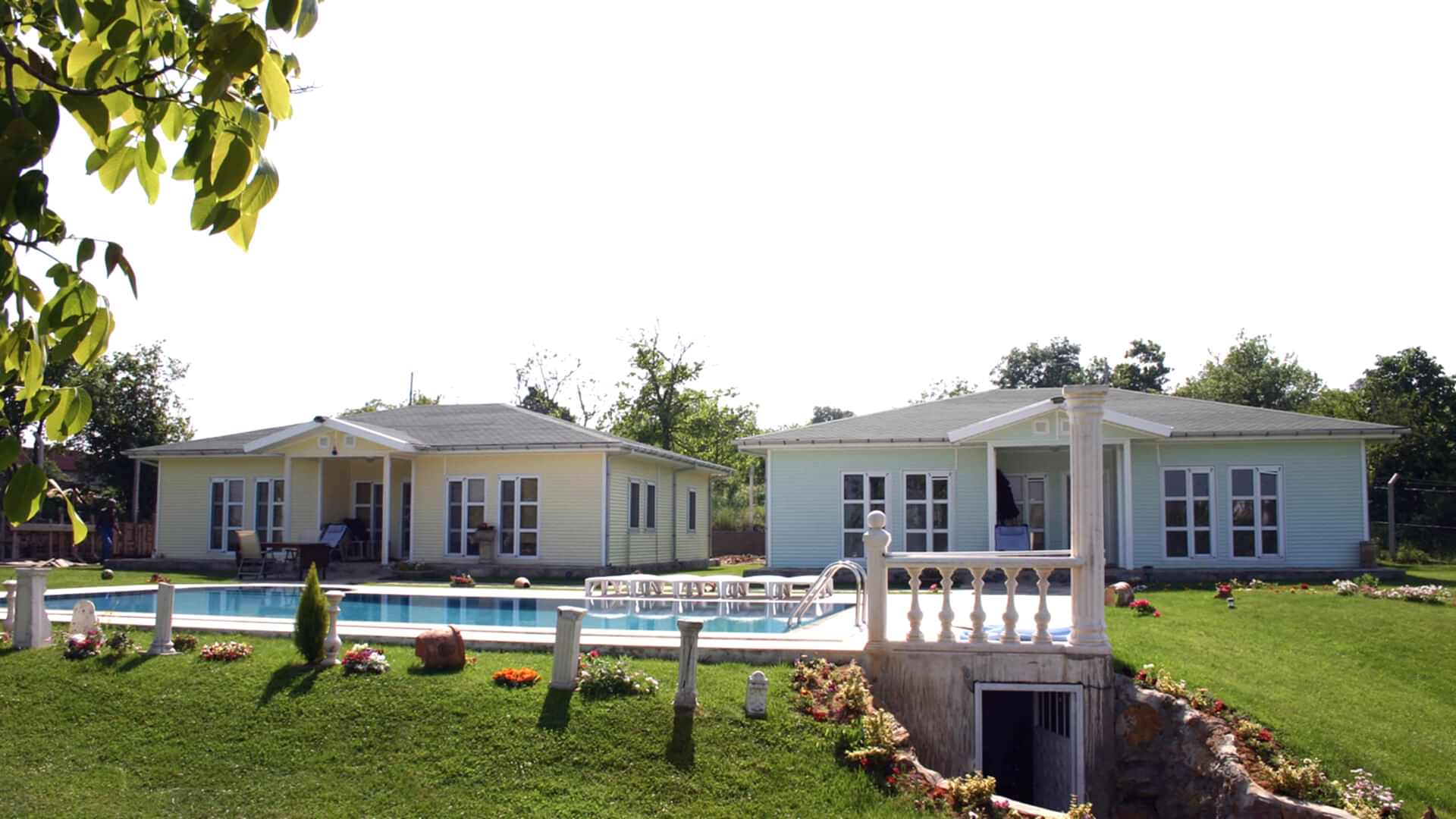 tek katlı prefabrik ev