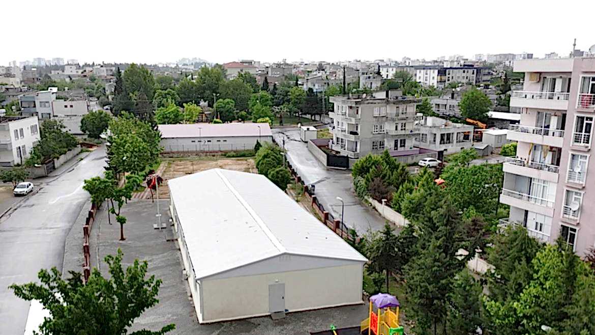 Kahramanmaraş Depremleri İçin Yapılan Prefabrik Yardım Okulları